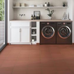zona de ropas con piso en gres portal rojo15x30