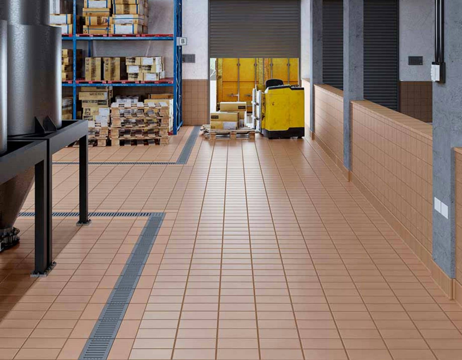 Gres Túnez Sahara Abrasivo 15x15 Tunez sahara abrasivo 15x15 ambiente V2