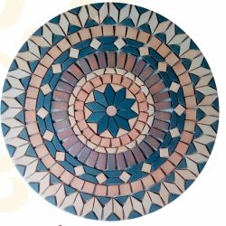 rosetón mandala gres 98cm Alt B