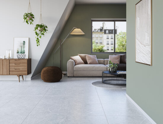 cerámica ágata grey 61x61 en ambiente