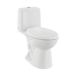 sanitario corona cima alongado blanco
